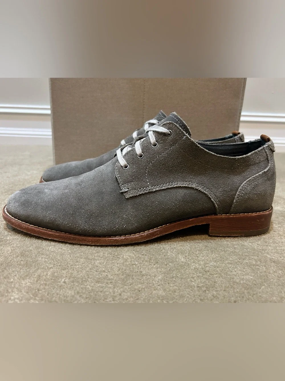Cole Haan Gray Suede Business Casual Size 10.5M